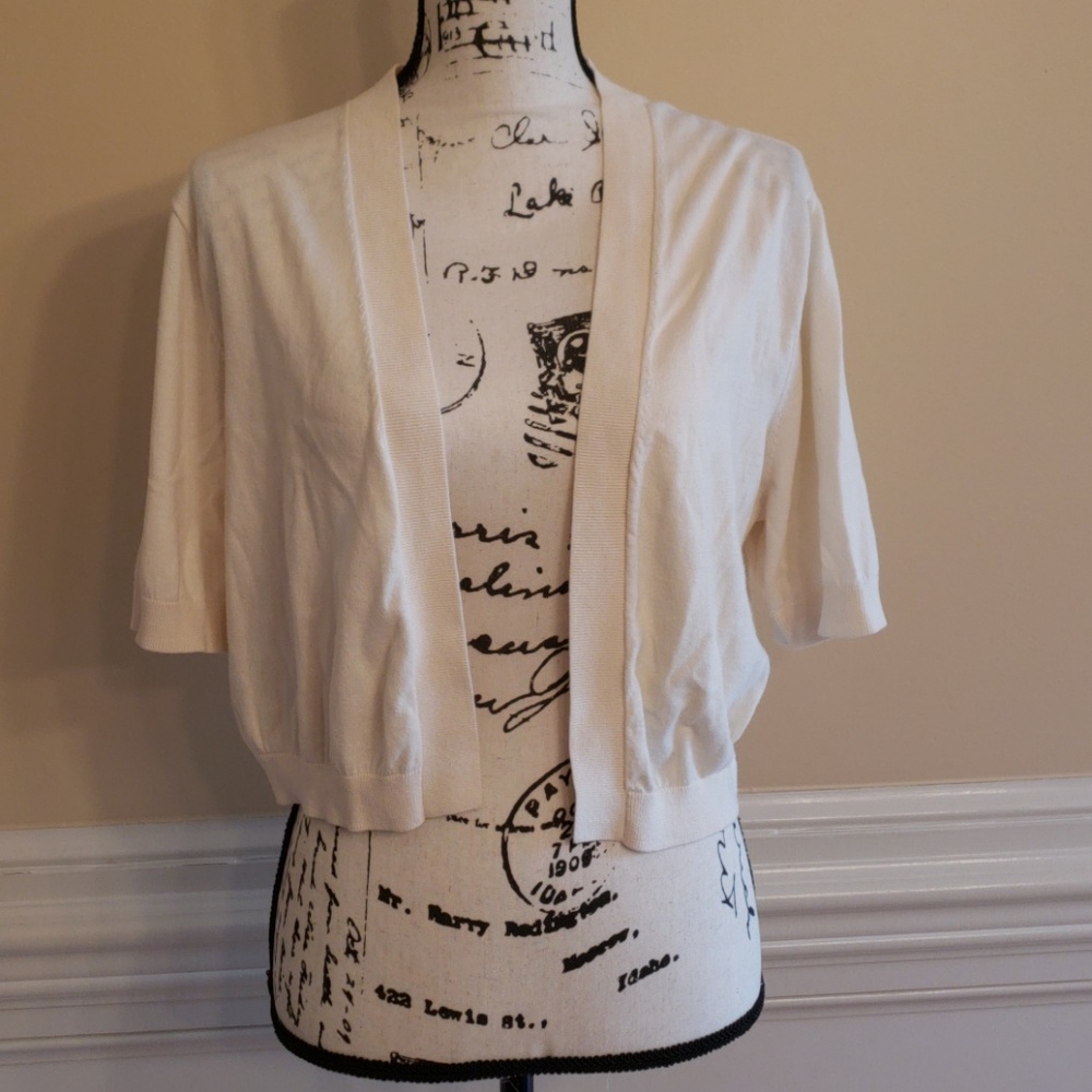 Talbots Cropped Summer Sweater